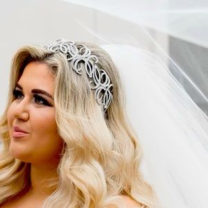Custom Made Swarovski Crystal Headband